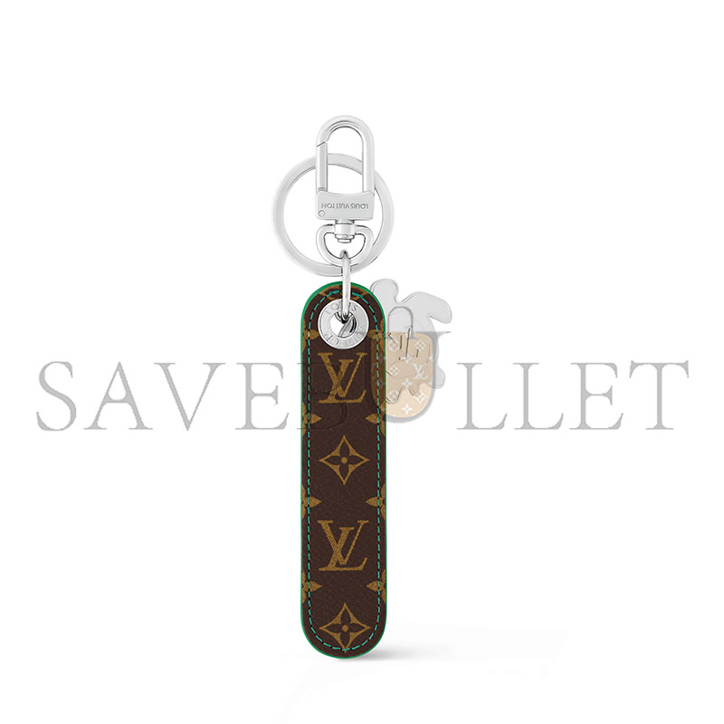 l0*is V*t0n dragonne tab key holder and bag charm m02564