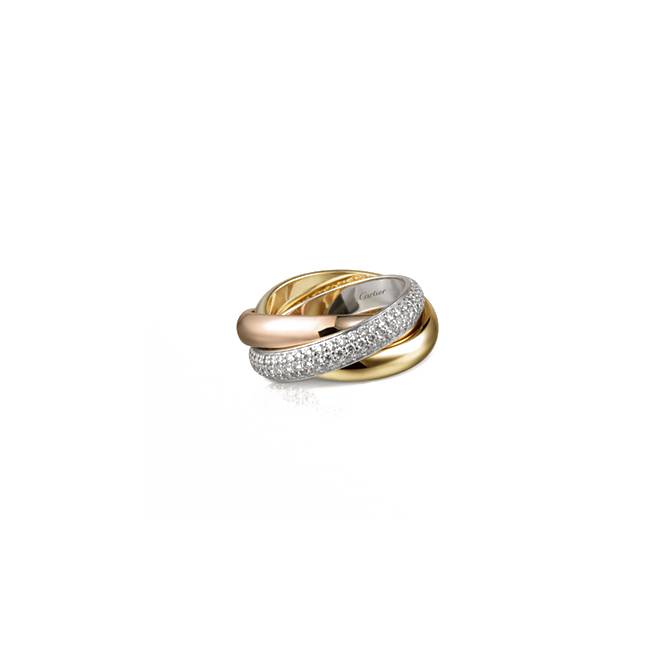 Ca*t*er trinity ring, classic   b4038900