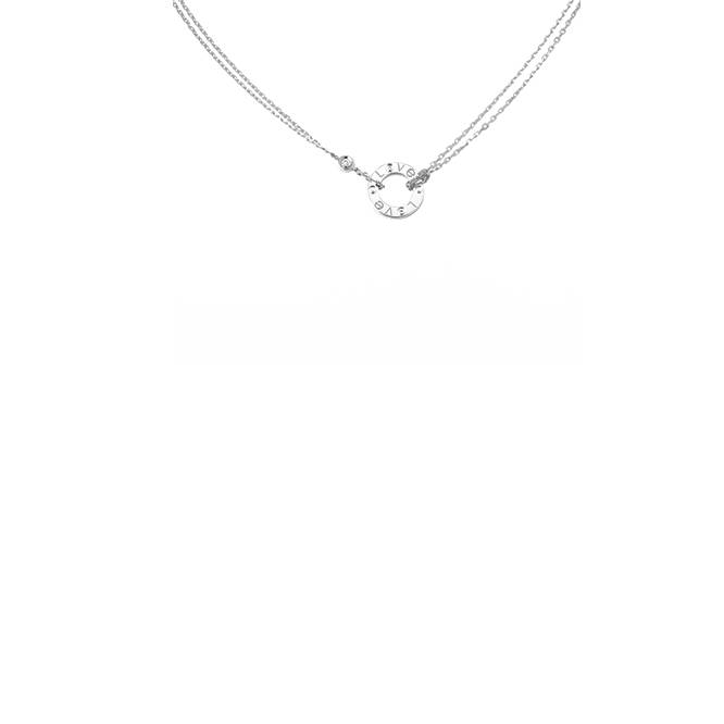 ca*t*er love necklace, 2 Di*m*nds b7219400