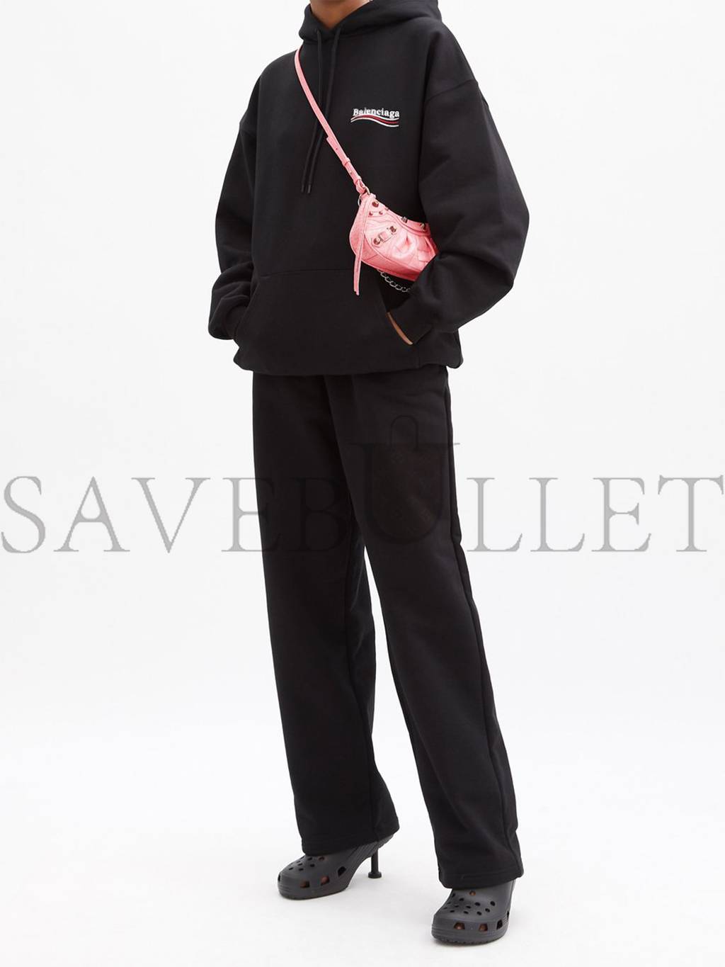 Ba*len*cia*ga pink le cagole mini croc-effect leather shoulder bag matchesfashion us (20*10*3.5cm)