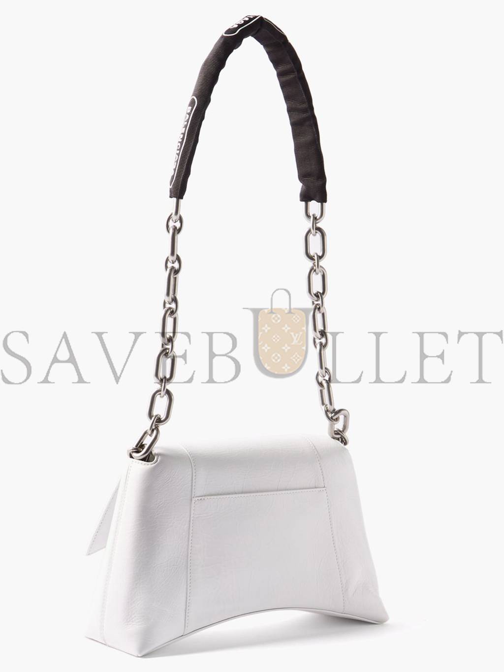 Ba*len*cia*ga white downtown chain-strap leather shoulder bag matchesfashion us (29.2*18*10.6cm)