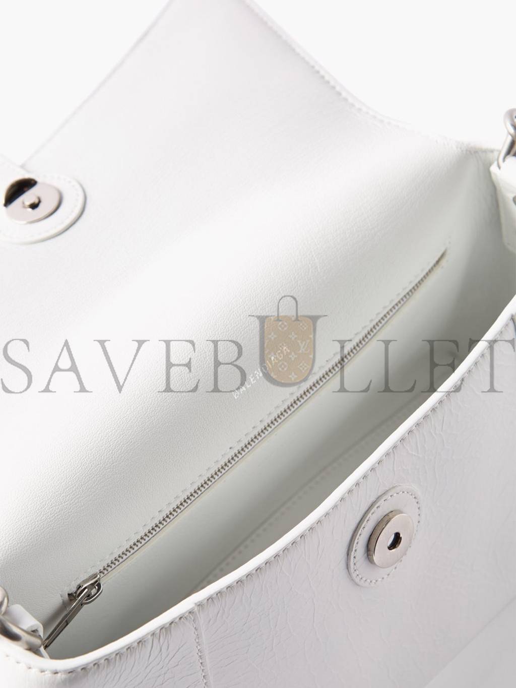 Ba*len*cia*ga white downtown chain-strap leather shoulder bag matchesfashion us (29.2*18*10.6cm)