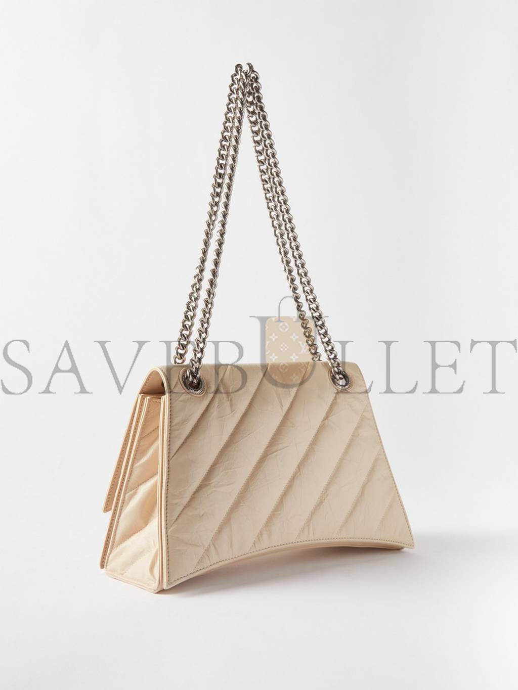 Ba*len*cia*ga neutral crush m quilted crinkled-leather shoulder bag matchesfashion us (25.5*15*6.4cm)