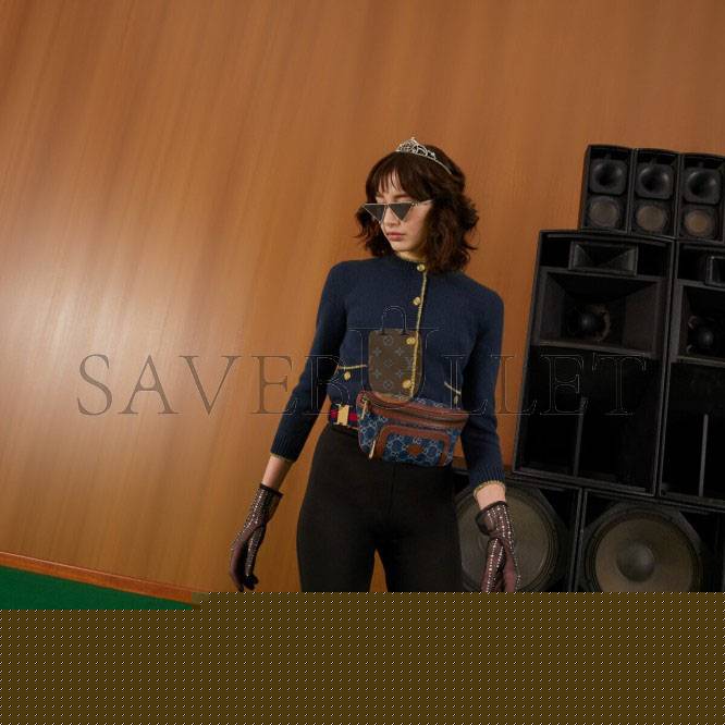 G*u*i belt bag with interlocking&g  ‎682933 (24*13*5cm)