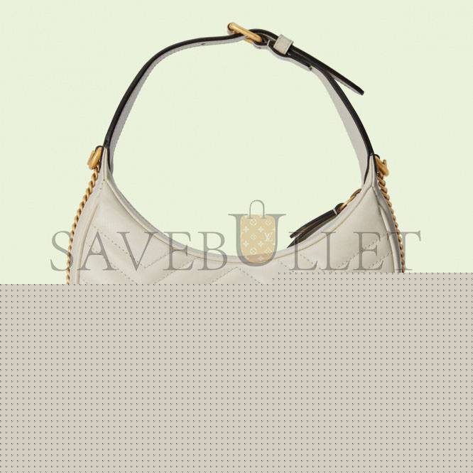 G*u*i gg marmont half-moon-shaped mini bag ‎699514  (21*11*5cm)