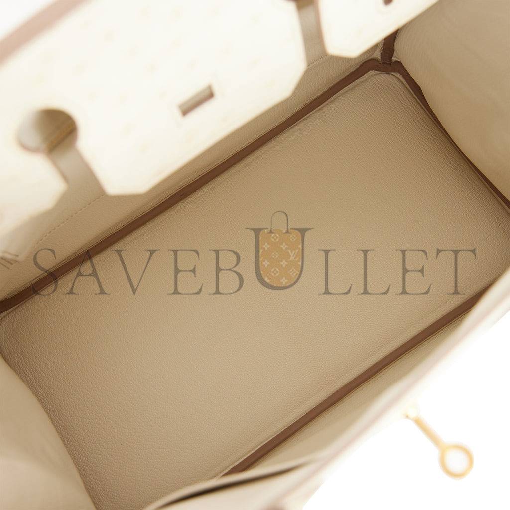 H**mes birkin 30 beton ostrich gold hardware (30cm)