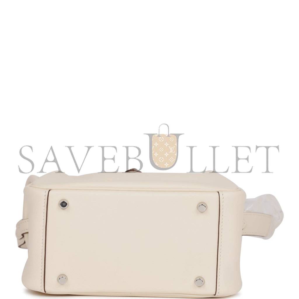 H**mes mini lindy nata verso swift palladium hardware (19*12.5*9)