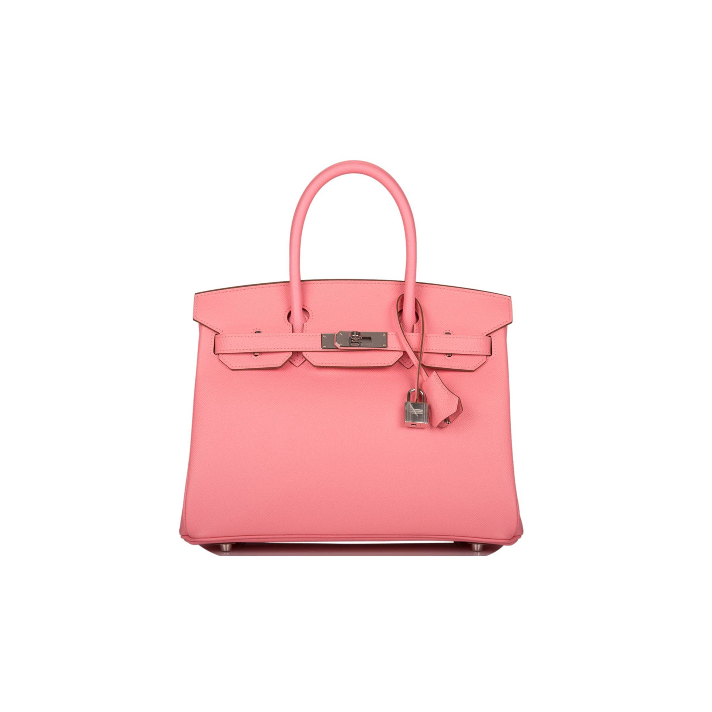 H**mes birkin 30 rose confetti epsom palladium hardware (30cm)