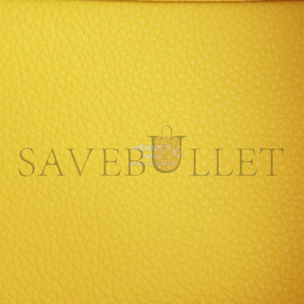 H**mes picotin lock 18 mimosa matte alligator and lime clemence touch palladium hardware(18*13*18cm)