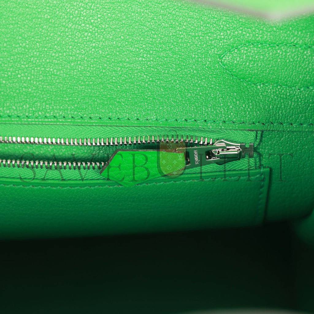 H**mes birkin 30 bambou clemence palladium hardware (30cm)