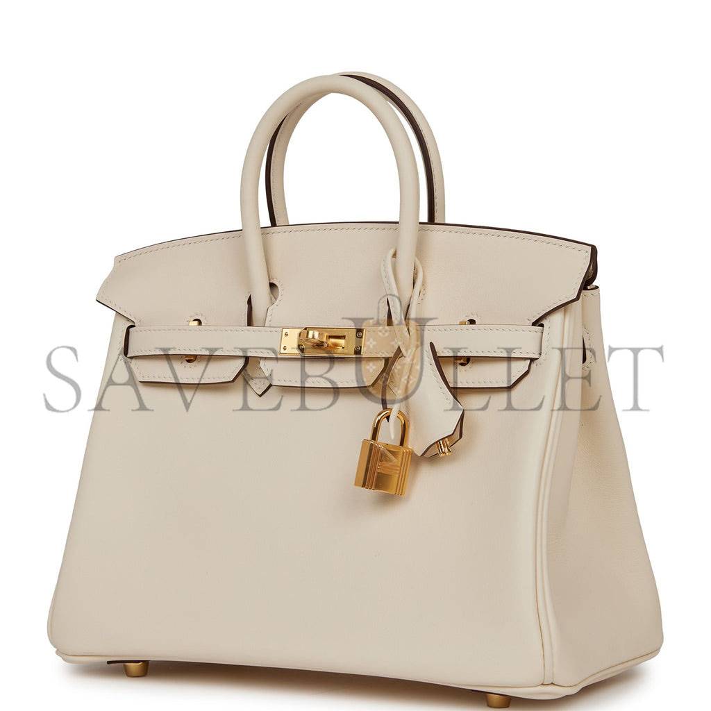 H**mes birkin 25 nata swift gold hardware (25cm)