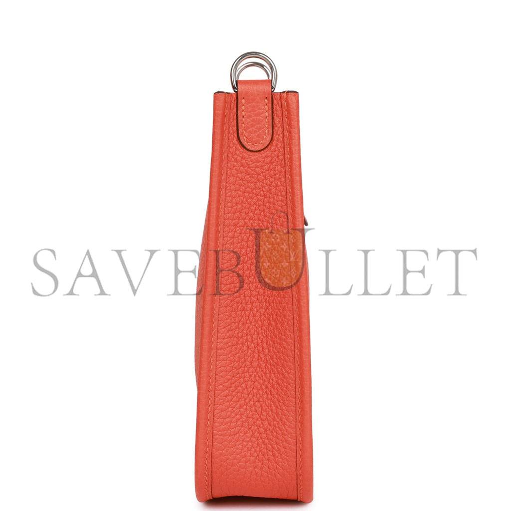 H**mes evelyne tpm feu clemence palladium hardware (17cm)