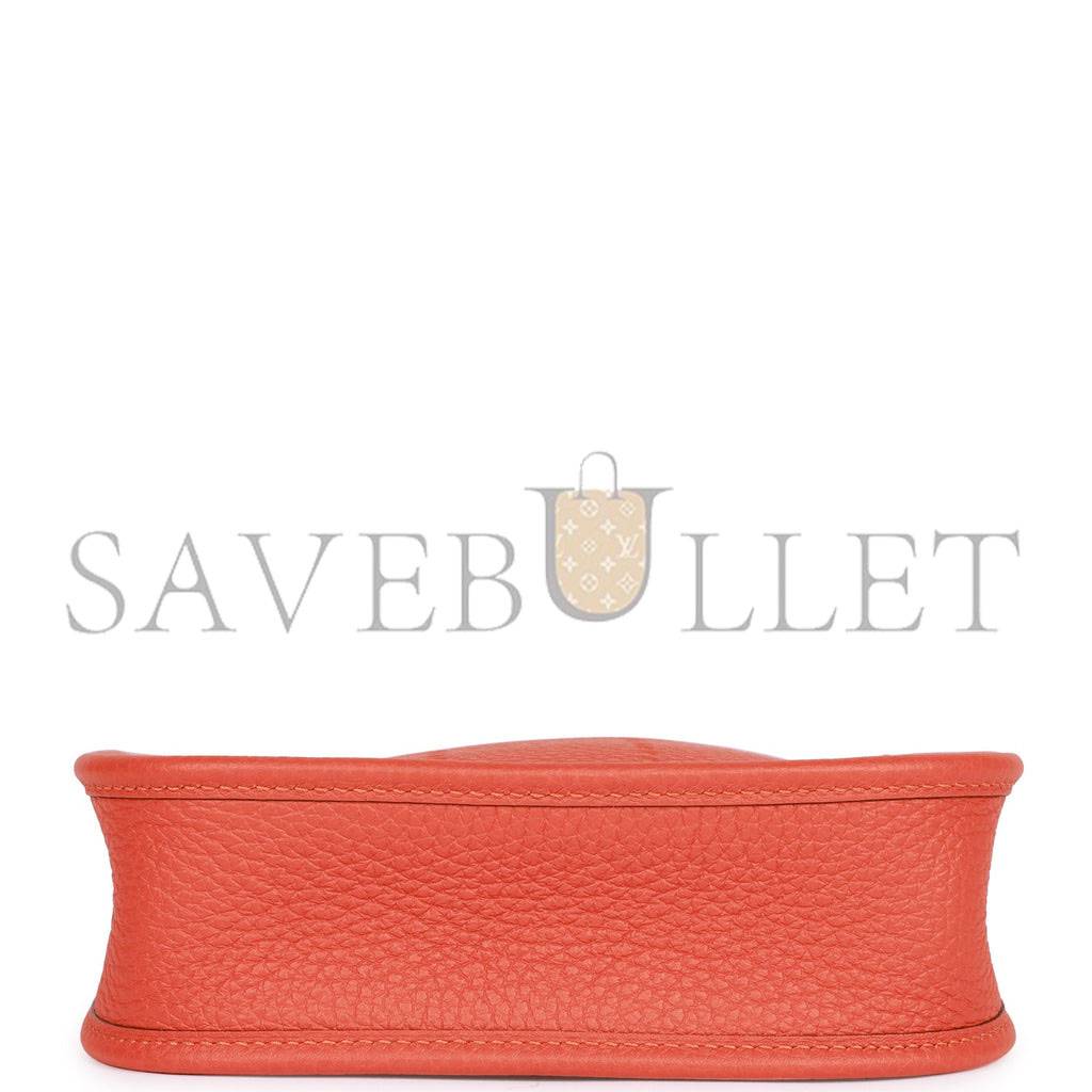 H**mes evelyne tpm feu clemence palladium hardware (17cm)