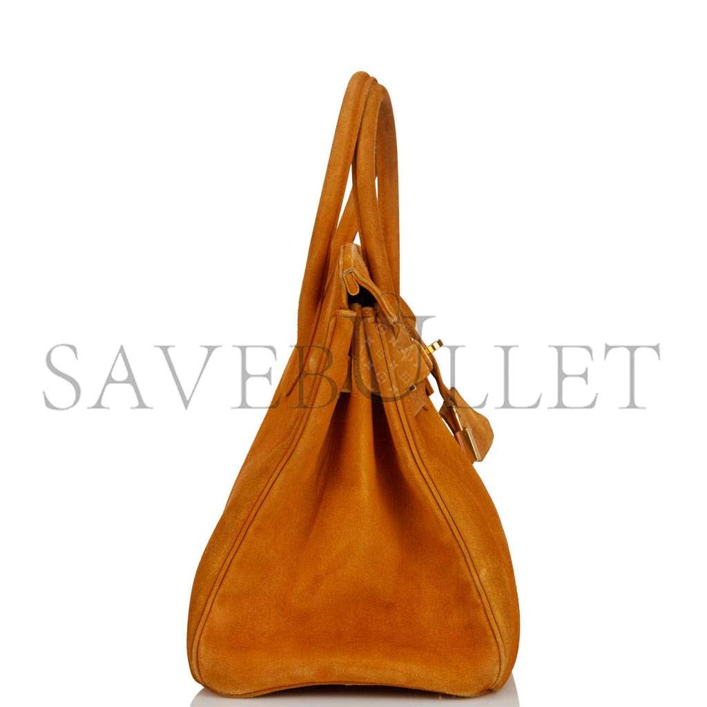 H**mes birkin 30 orange h doblis gold hardware (30cm)