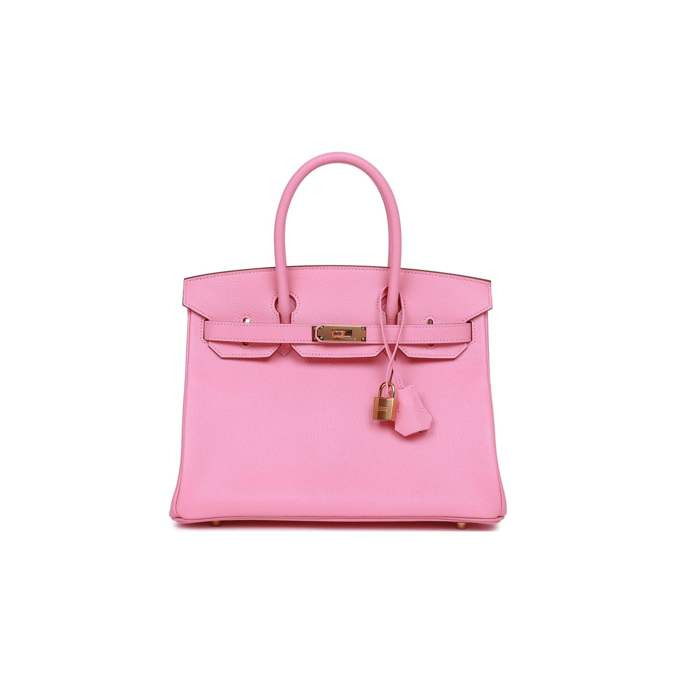 H**mes birkin 30 rose confetti chevre gold hardware (30cm)