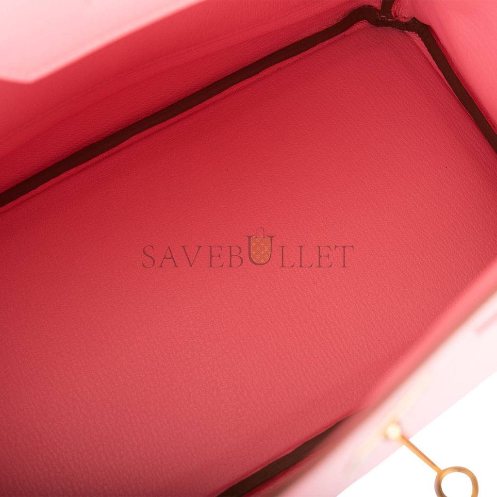 H**mes birkin 30 rose confetti chevre gold hardware (30cm)