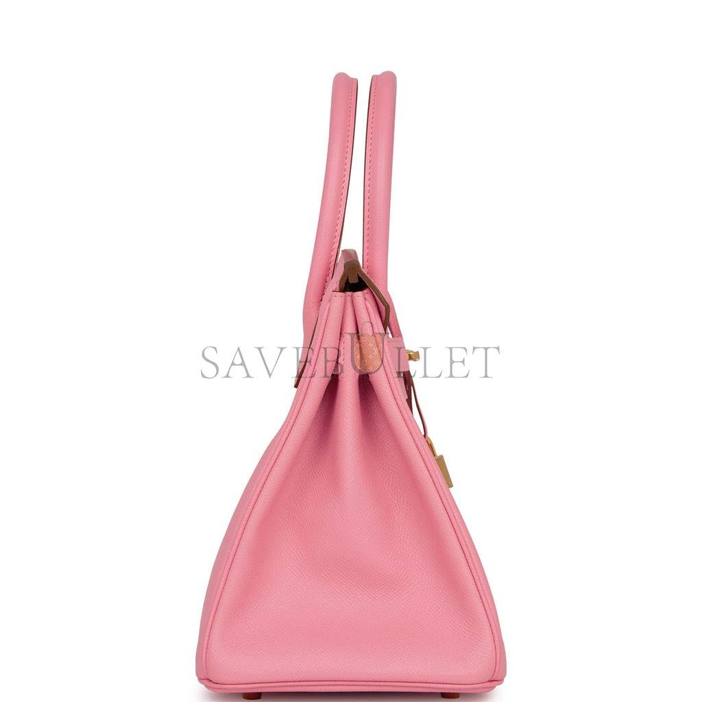H**mes birkin 30 rose confetti epsom gold hardware (30cm)