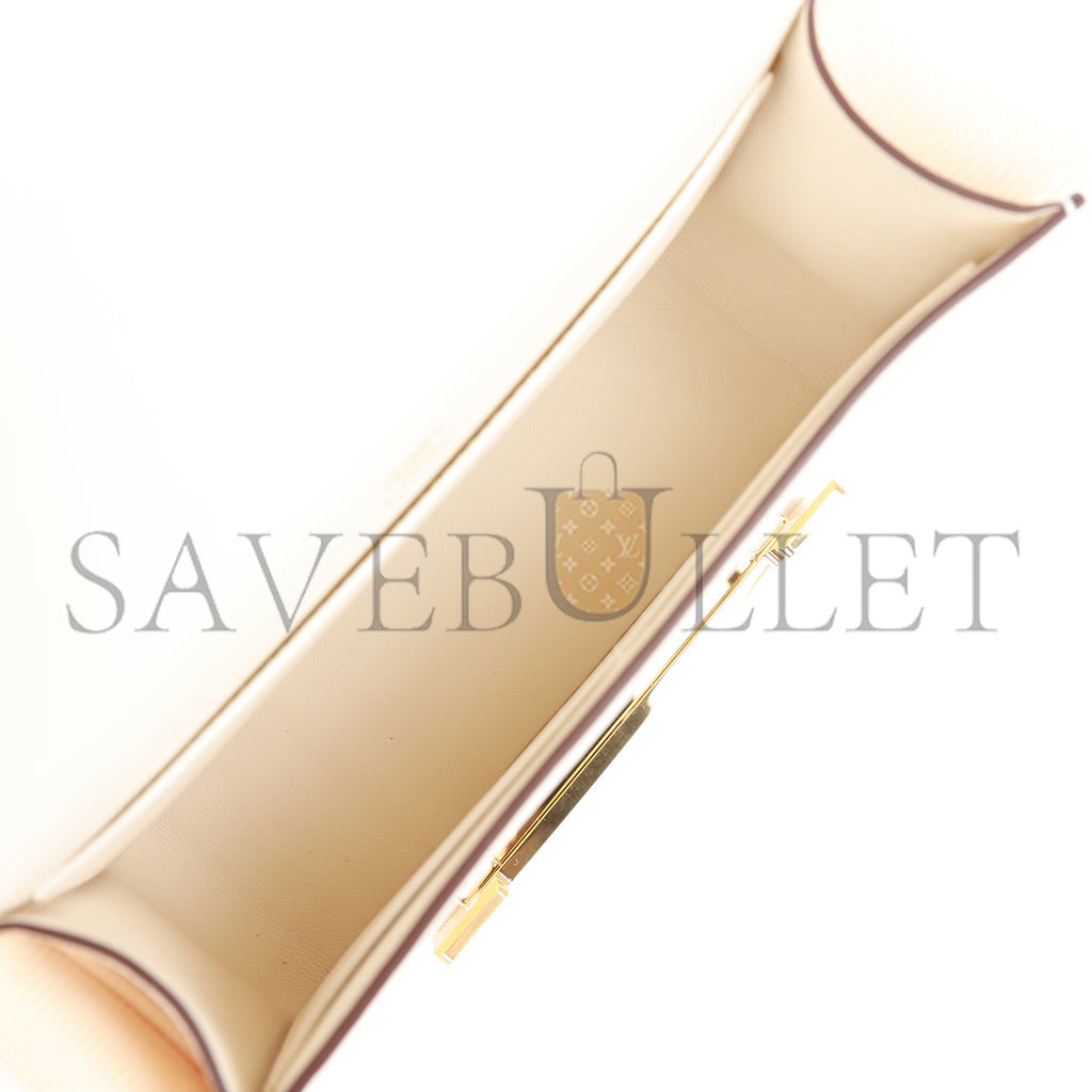 H**mes geta nata chevre gold hardware (20.3*14*6.4cm)