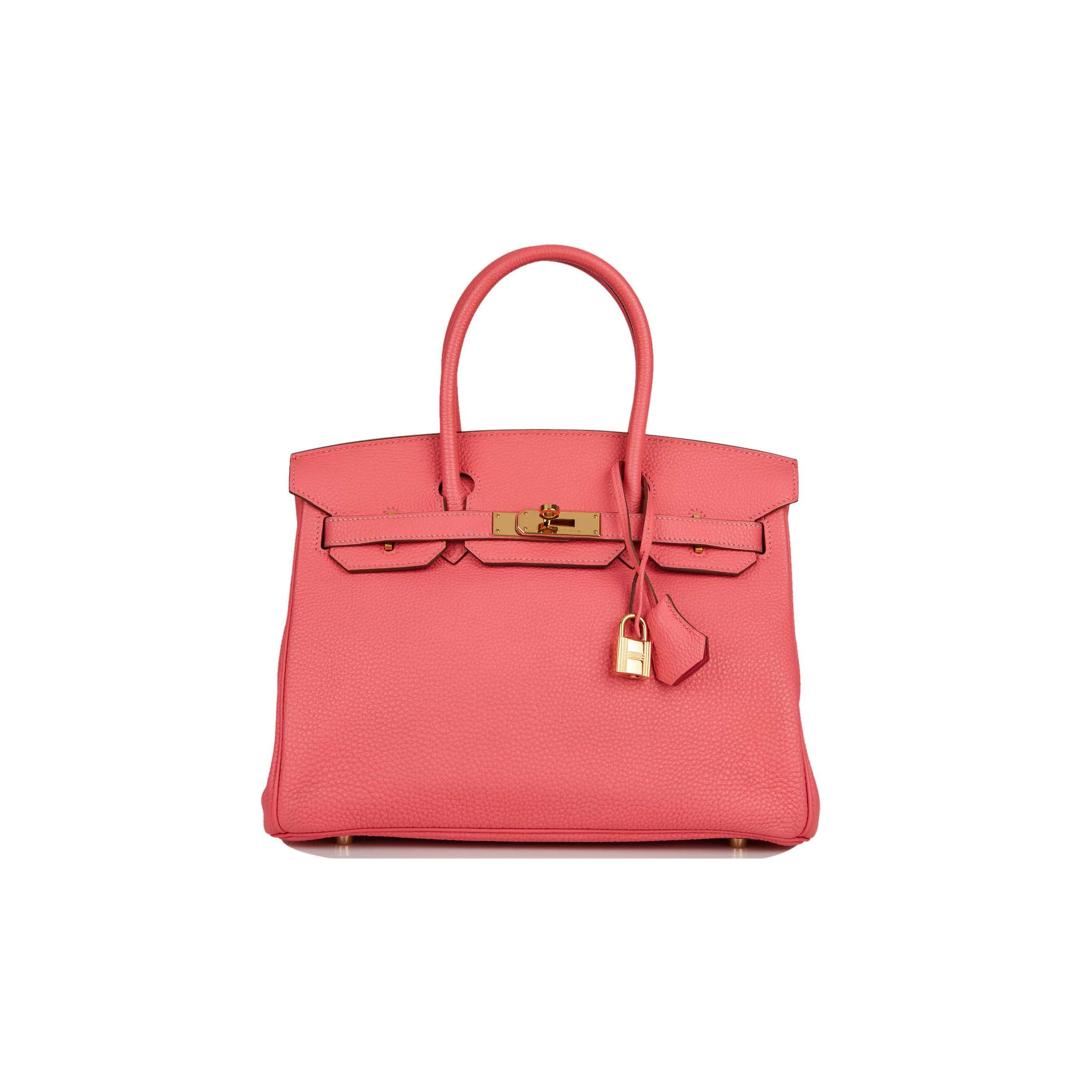 H**mes birkin 30 rose lipstick togo gold hardware (30cm)