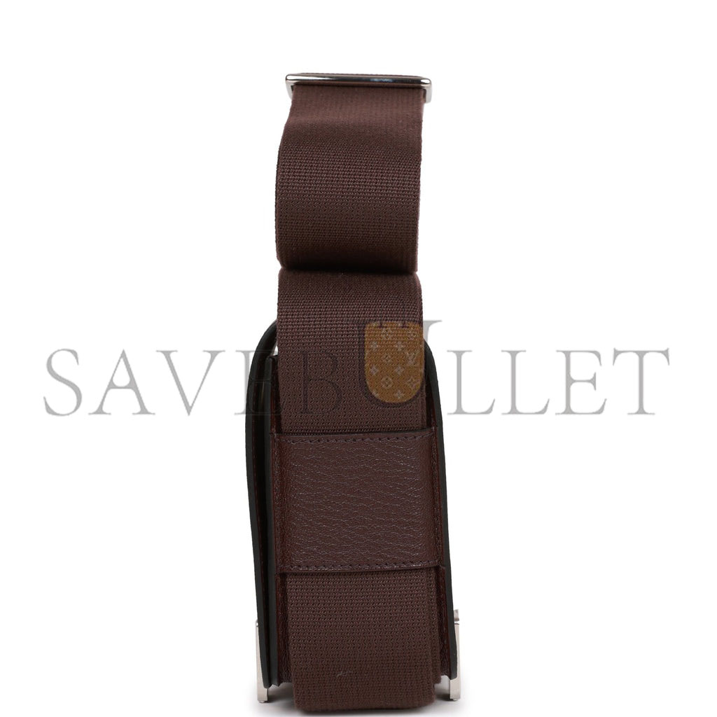 H**mes geta rouge sellier chevre palladium hardware (20.3*14*6.4cm)