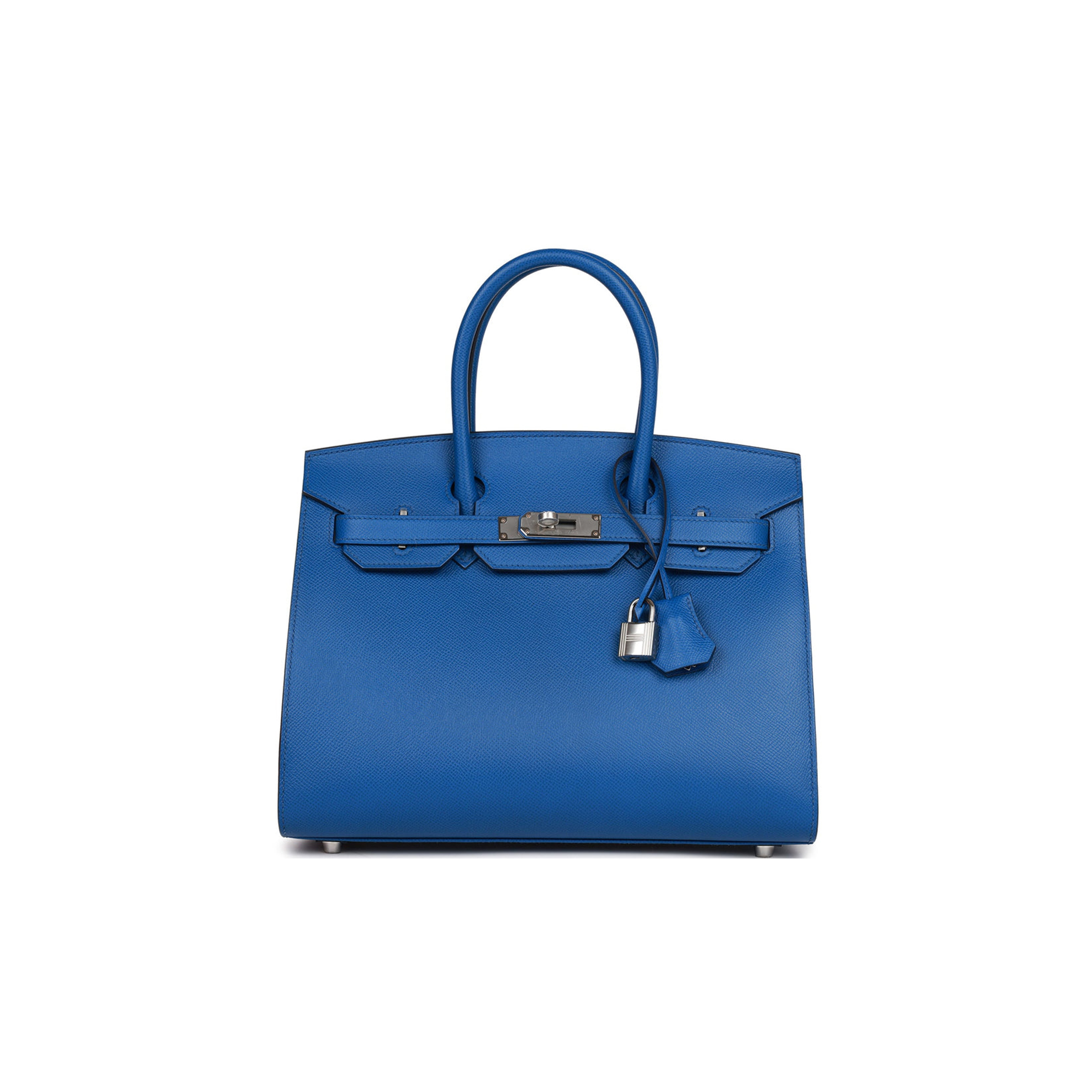 H**mes birkin sellier 30 bleu france epsom palladium hardware 39822089420894 (30cm)