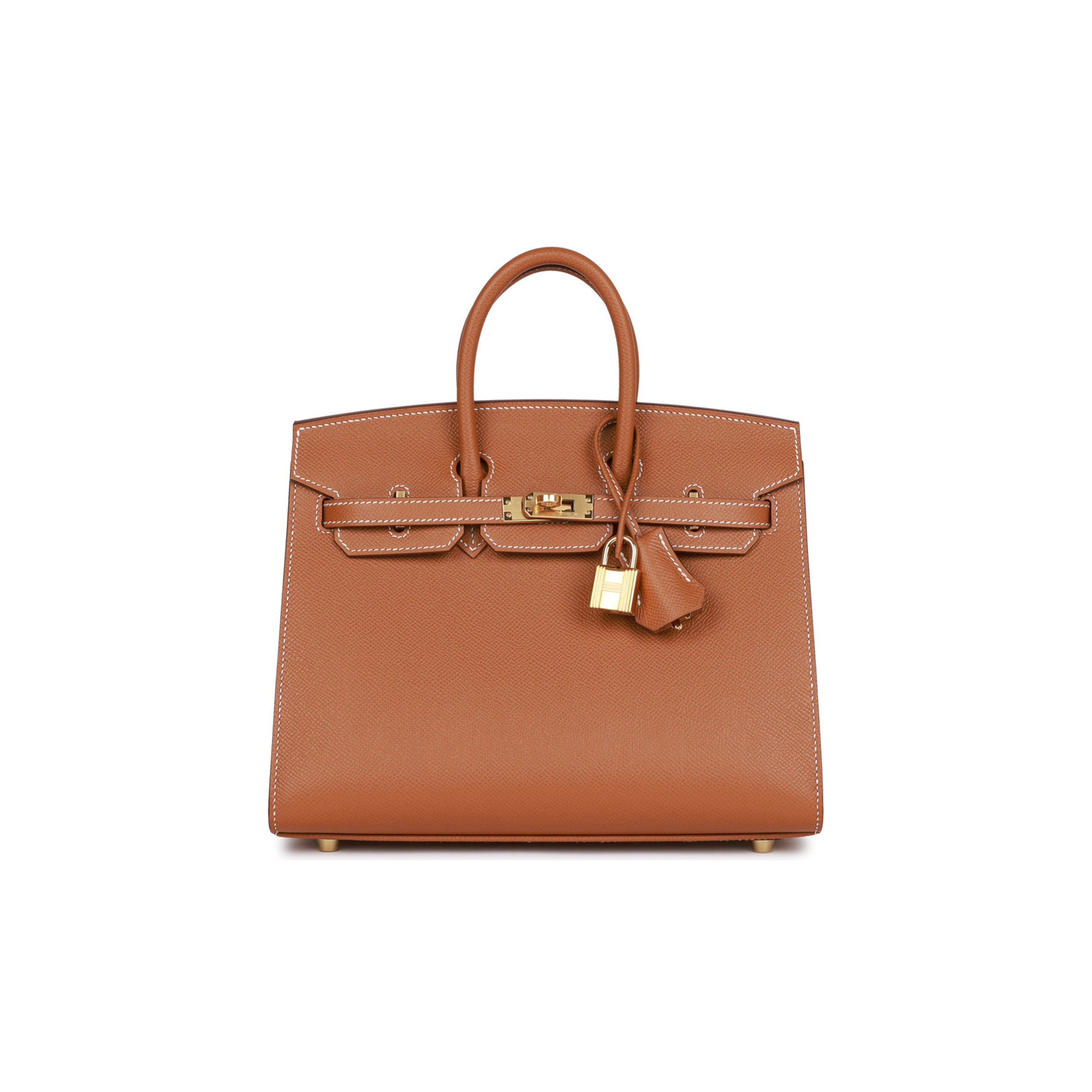 H**mes birkin sellier 25 gold epsom gold hardware handmade (25cm)