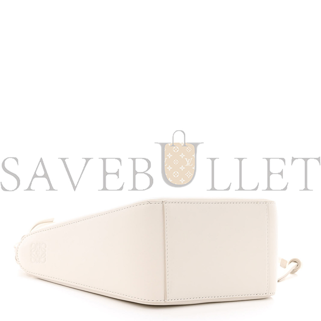 l*ew* calfskin mini hammock hobo soft white (17*17*10cm)