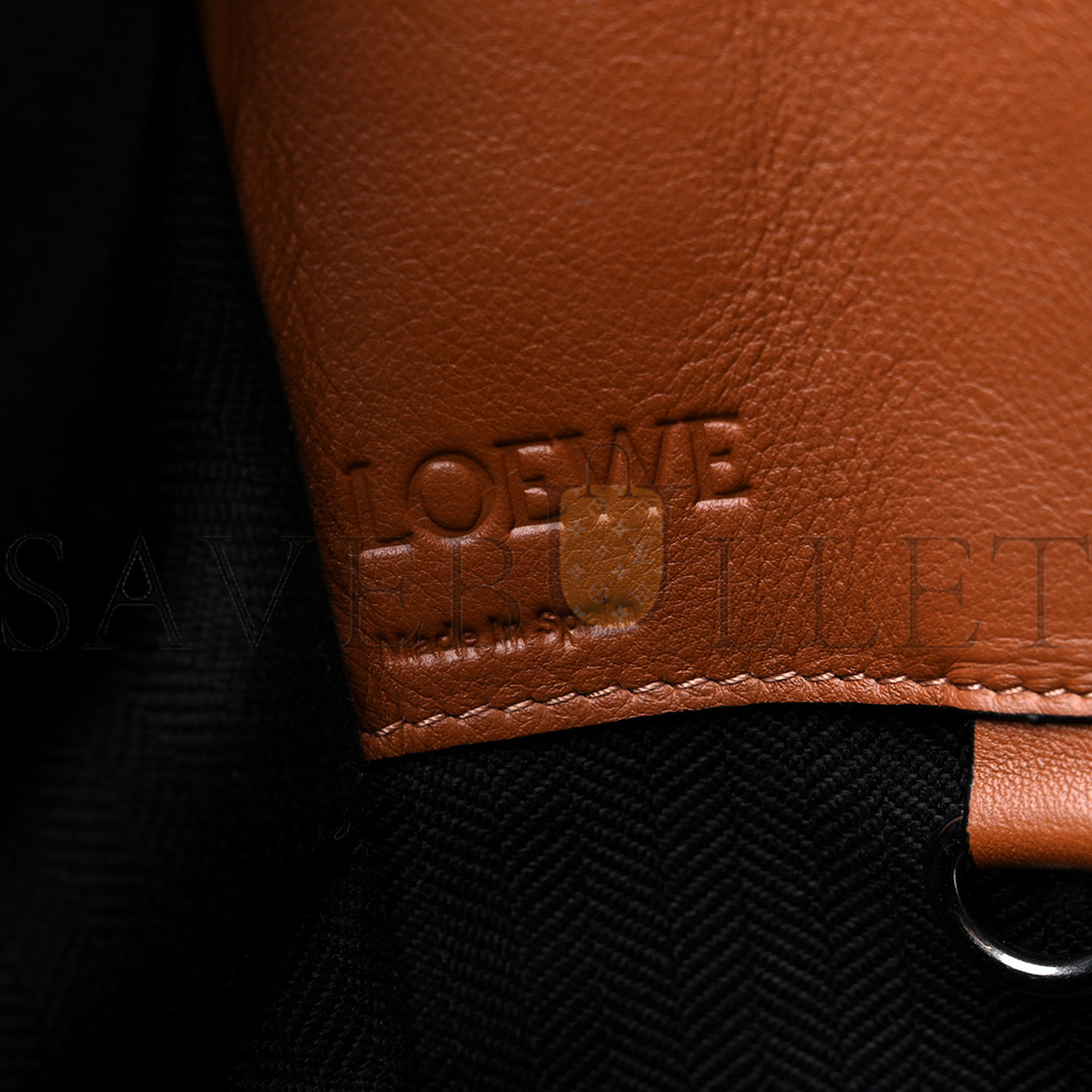 l*ew* calfskin small hammock shoulder bag tan (30*25*13.5cm)