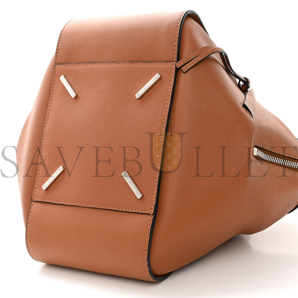 l*ew* calfskin small hammock shoulder bag tan (30*25*13.5cm)