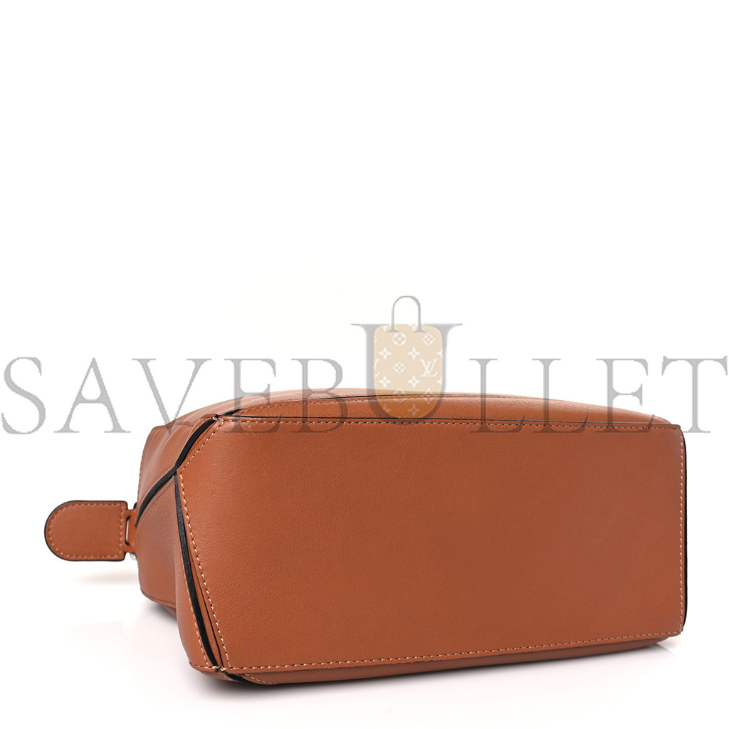 l*ew* calfskin small puzzle bag tan (24*16.5*10.5cm)