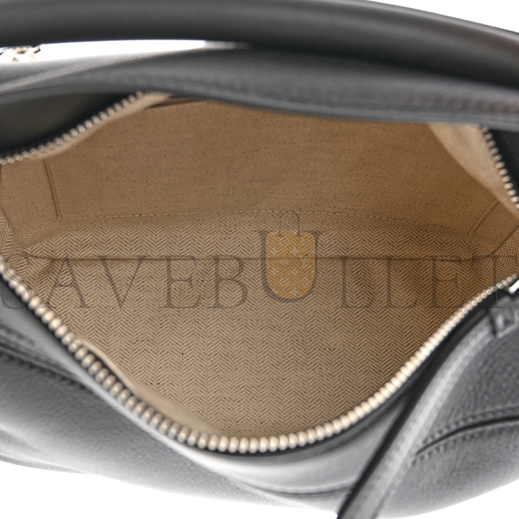 l*ew* calfskin small puzzle bag black (24*16.5*10.5cm)