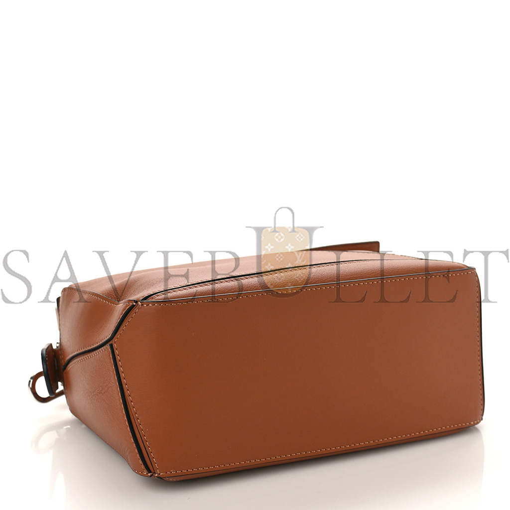 l*ew* calfskin small puzzle bag tan (24*16.5*10.5cm)