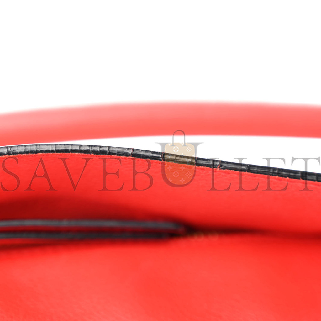 l*ew* calfskin medium puzzle bag scarlet (29*19.5*14cm)