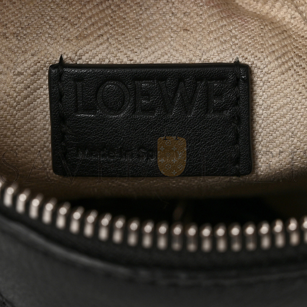 l*ew* calfskin medium puzzle bag black (24*16.5*10.5cm)