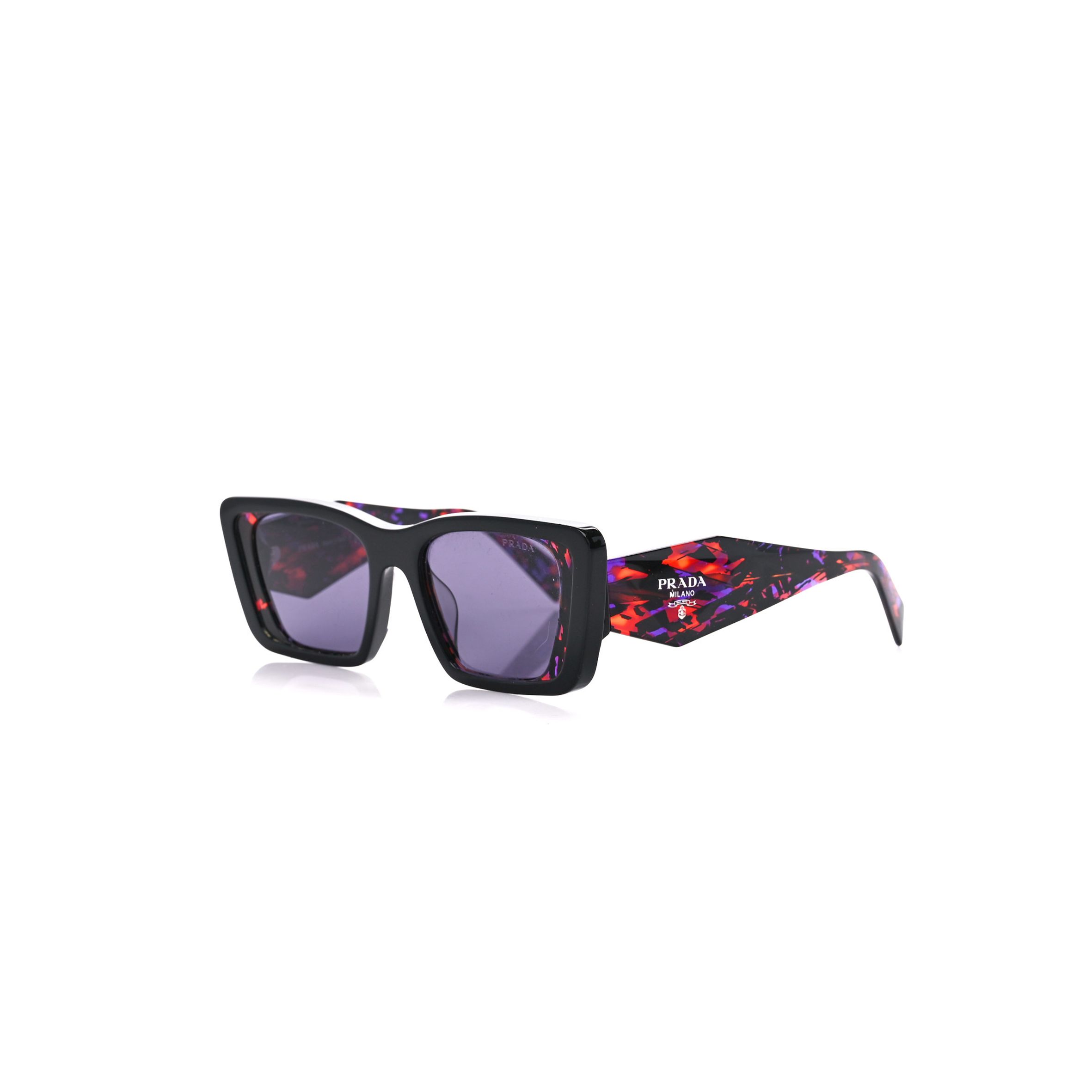 Pra*a acetate symbole sunglasses spr 08y purple multicolor