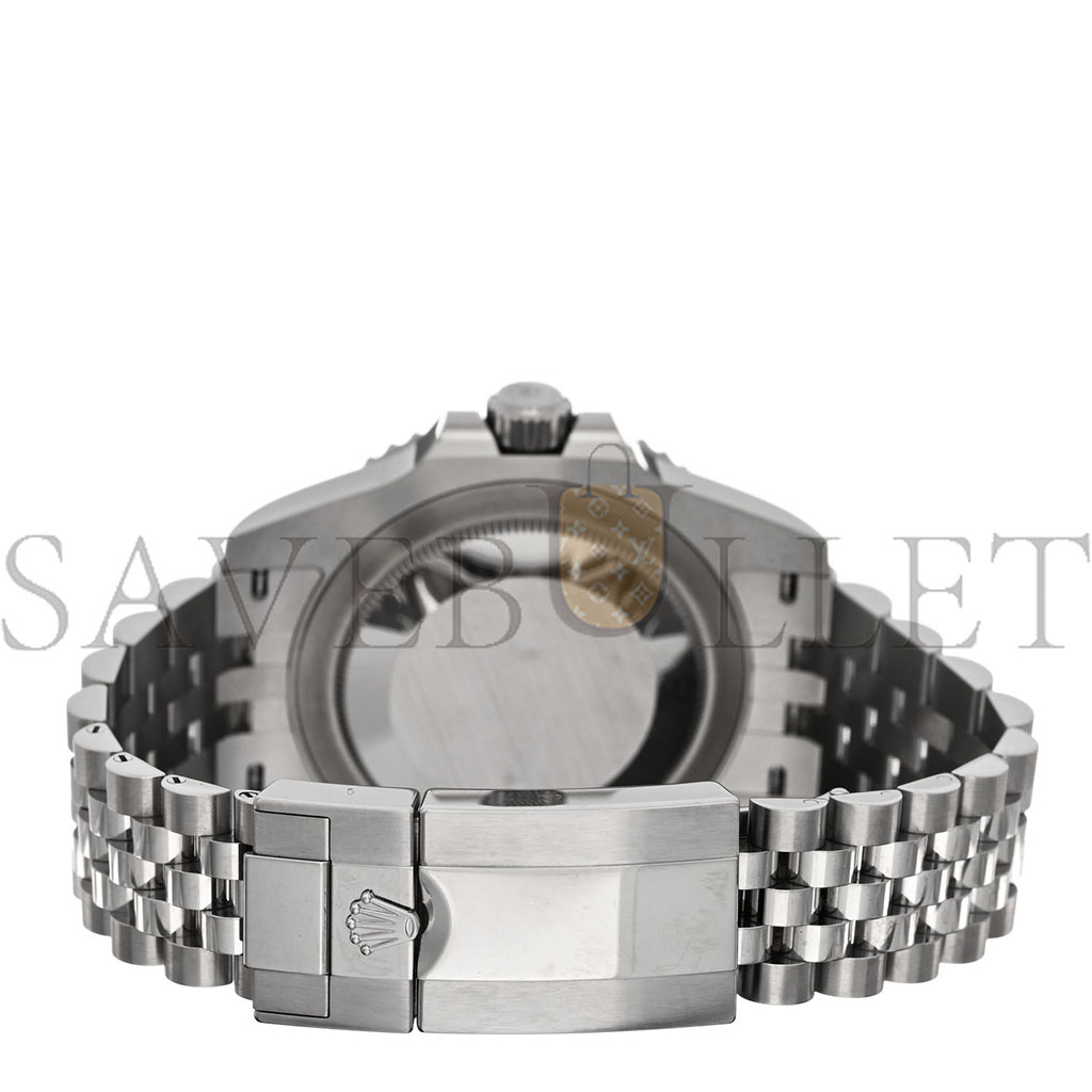 R*l*x stainless steel 40mm oyster perpetual date gmt master Ⅱ &quot;batgirl&quot; watch 126710blnr
