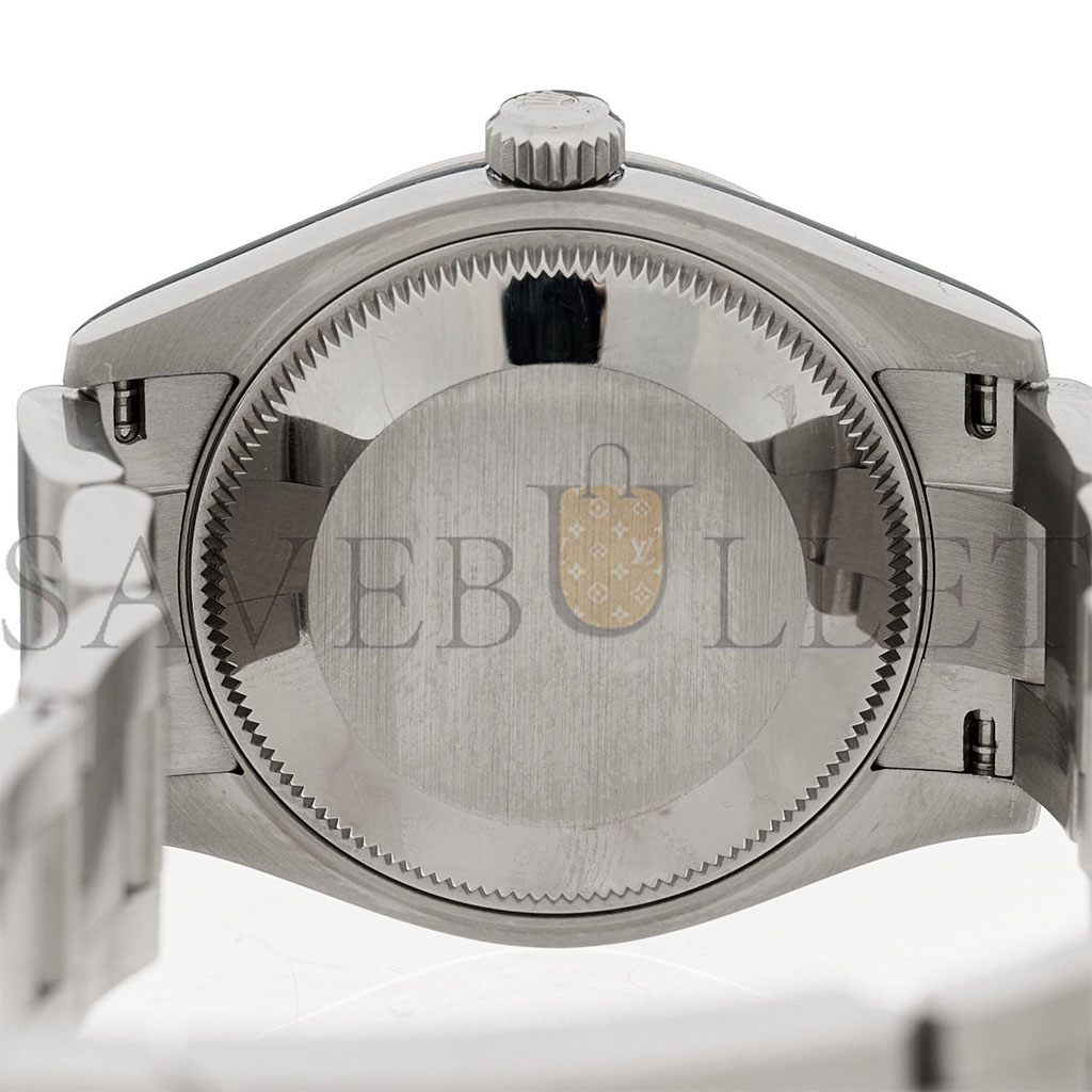 R*l*x stainless steel 31mm oyster perpetual watch pink 277200