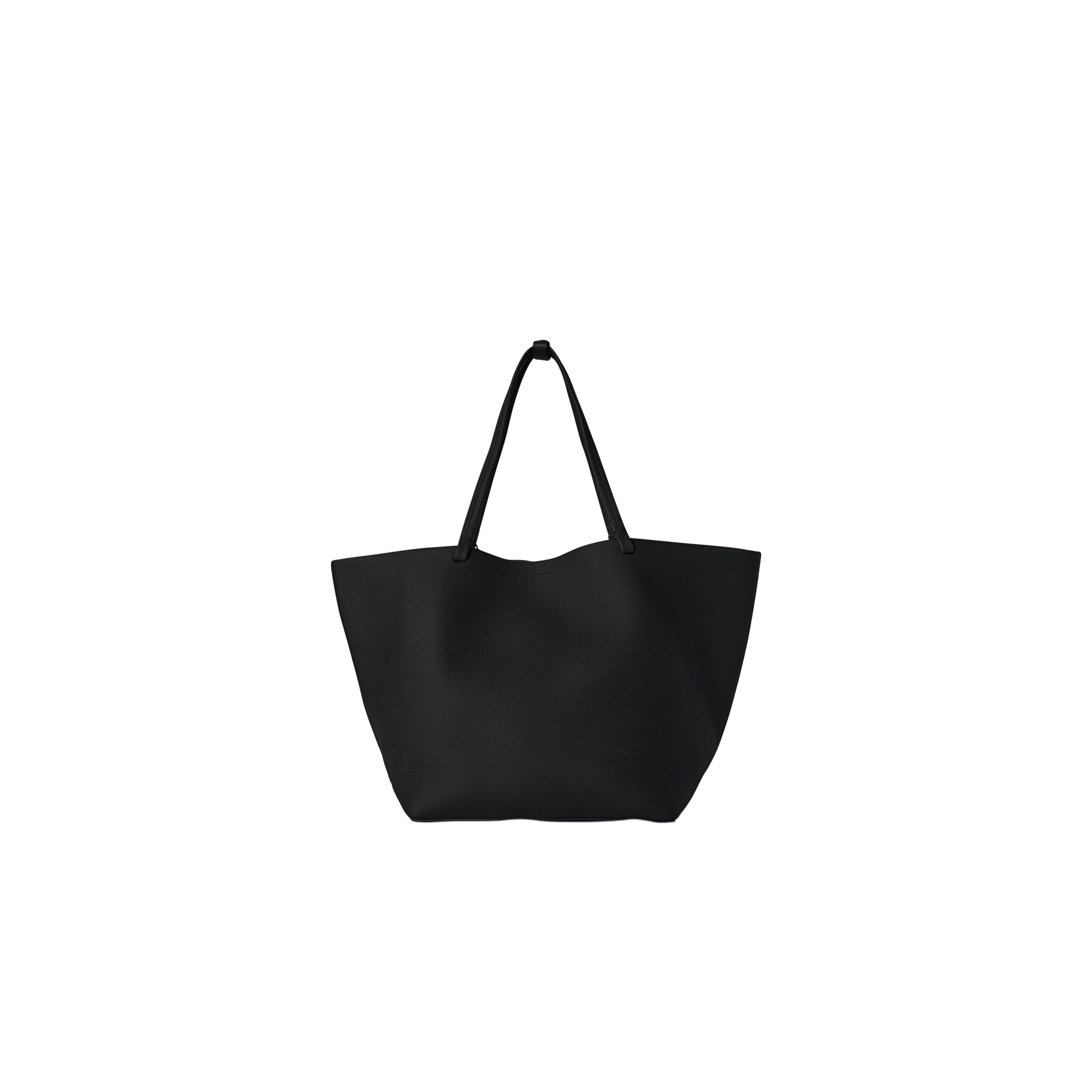 T*e R*w xl park tote bag in leather black w1201l133blsg (53*36*30cm)