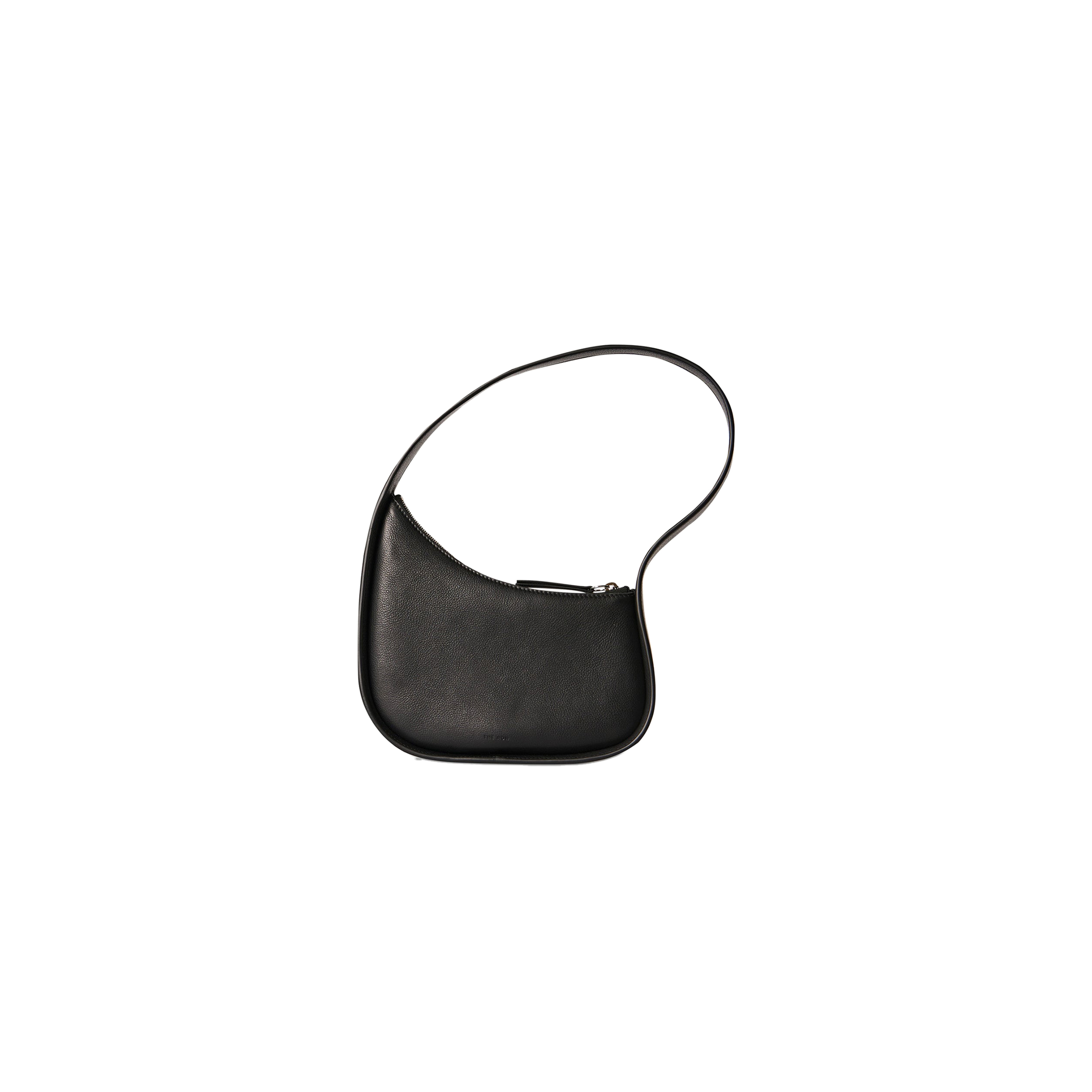 T*e R*w half moon bag in leather black w1249l52blpl (34*20*6cm）