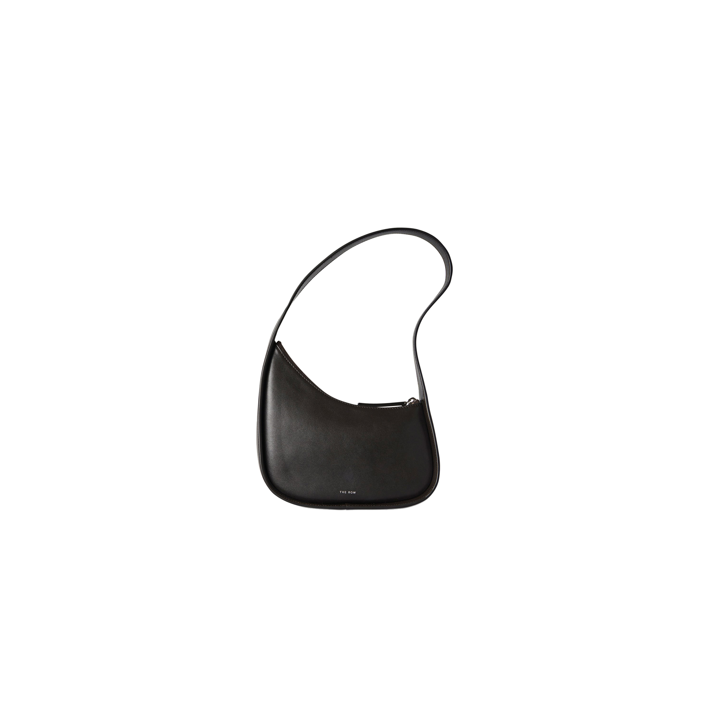 T*e R*w half moon bag in leather dark brown w1249l60dbp (34*20*6cm)