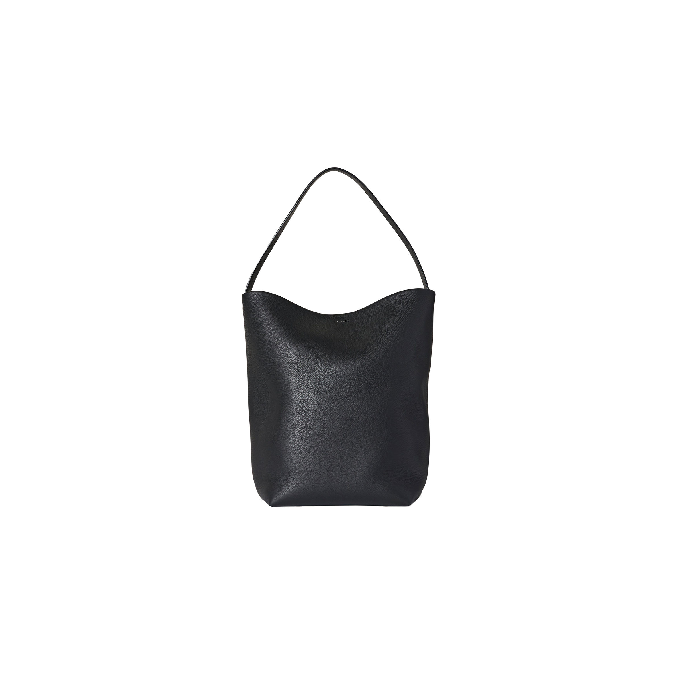 T*e R*w large ns park tote bag in leather black w1273l129blpl (43*38*20cm)