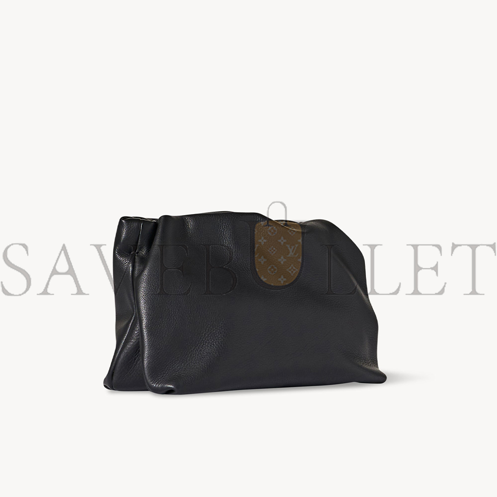 T*e R*w bourse clutch bag in leather black w1280l97blpl (26*17*6cm)