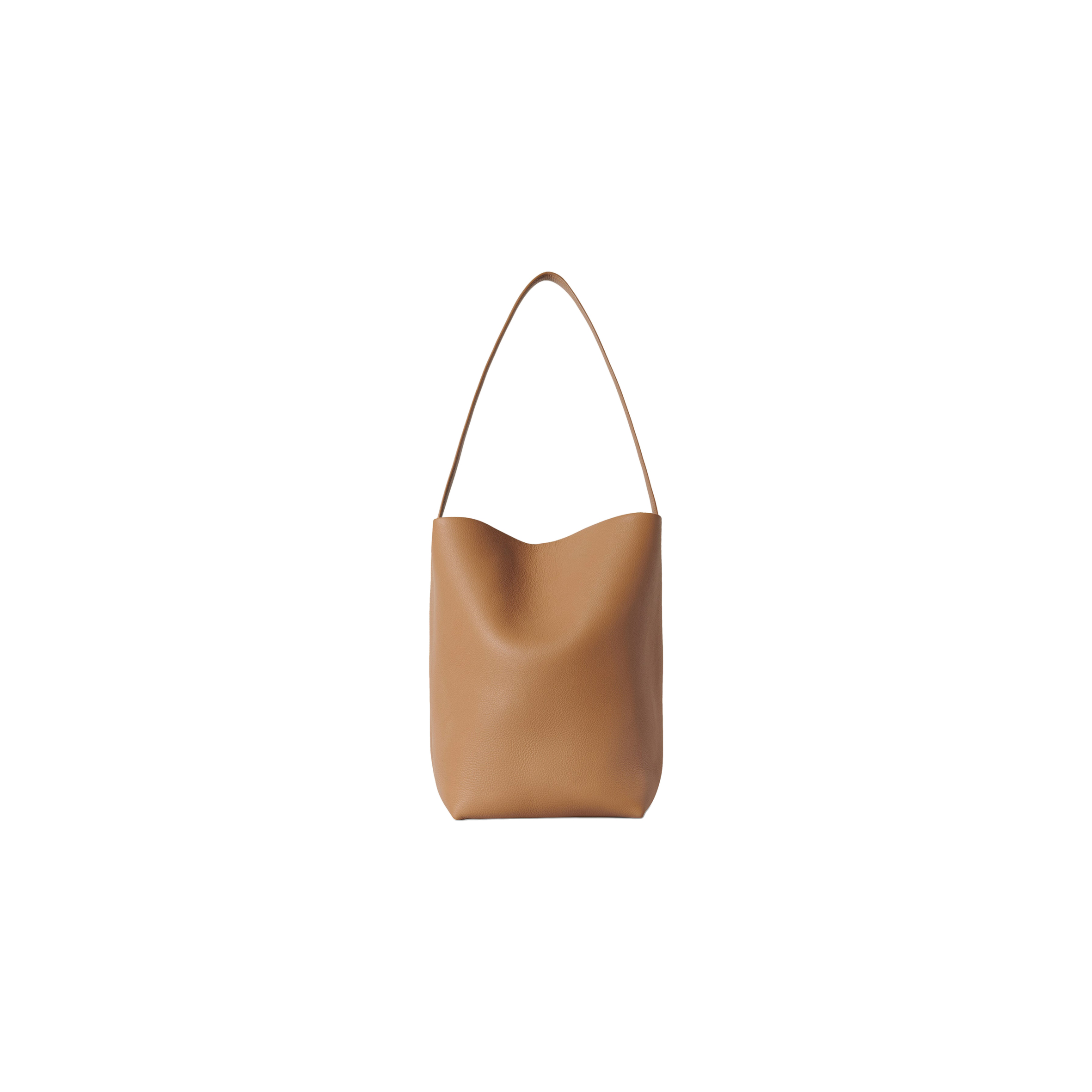 T*e R*w medium ns park tote bag in leather cinnamon w1313l129cmon (33*28*15cm)