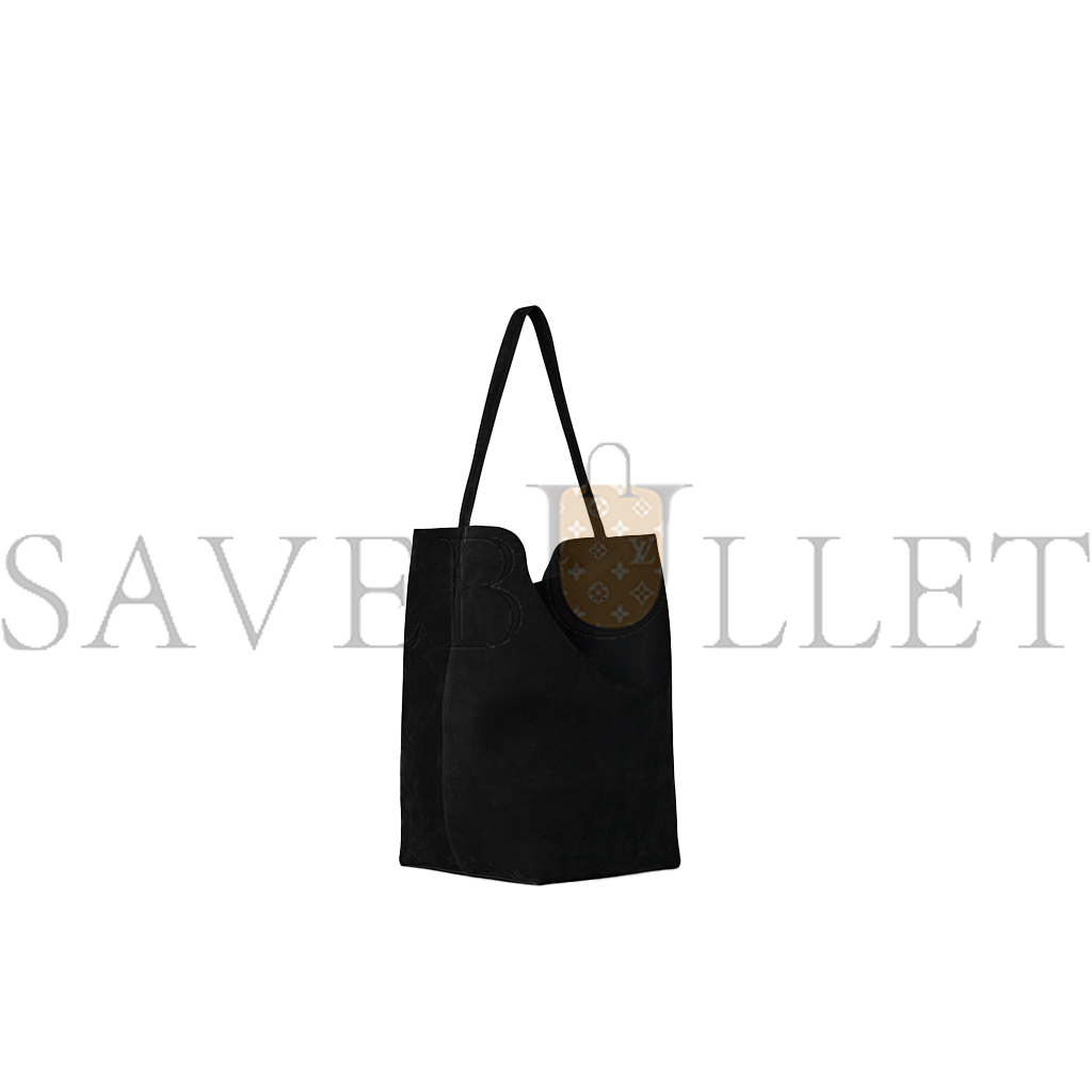 T*e R*w medium ns park tote bag in nubuck black w1313l87blk (33*28*15cm)