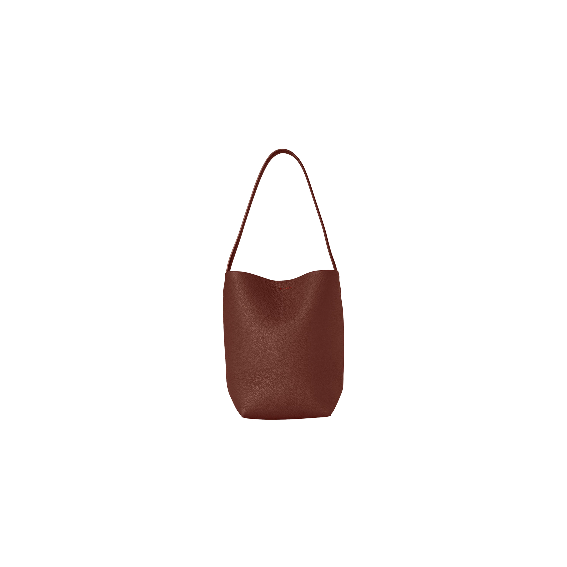 T*e R*w small ns park tote in leather cognac w1314l133cgnpl (25*22*12cm)