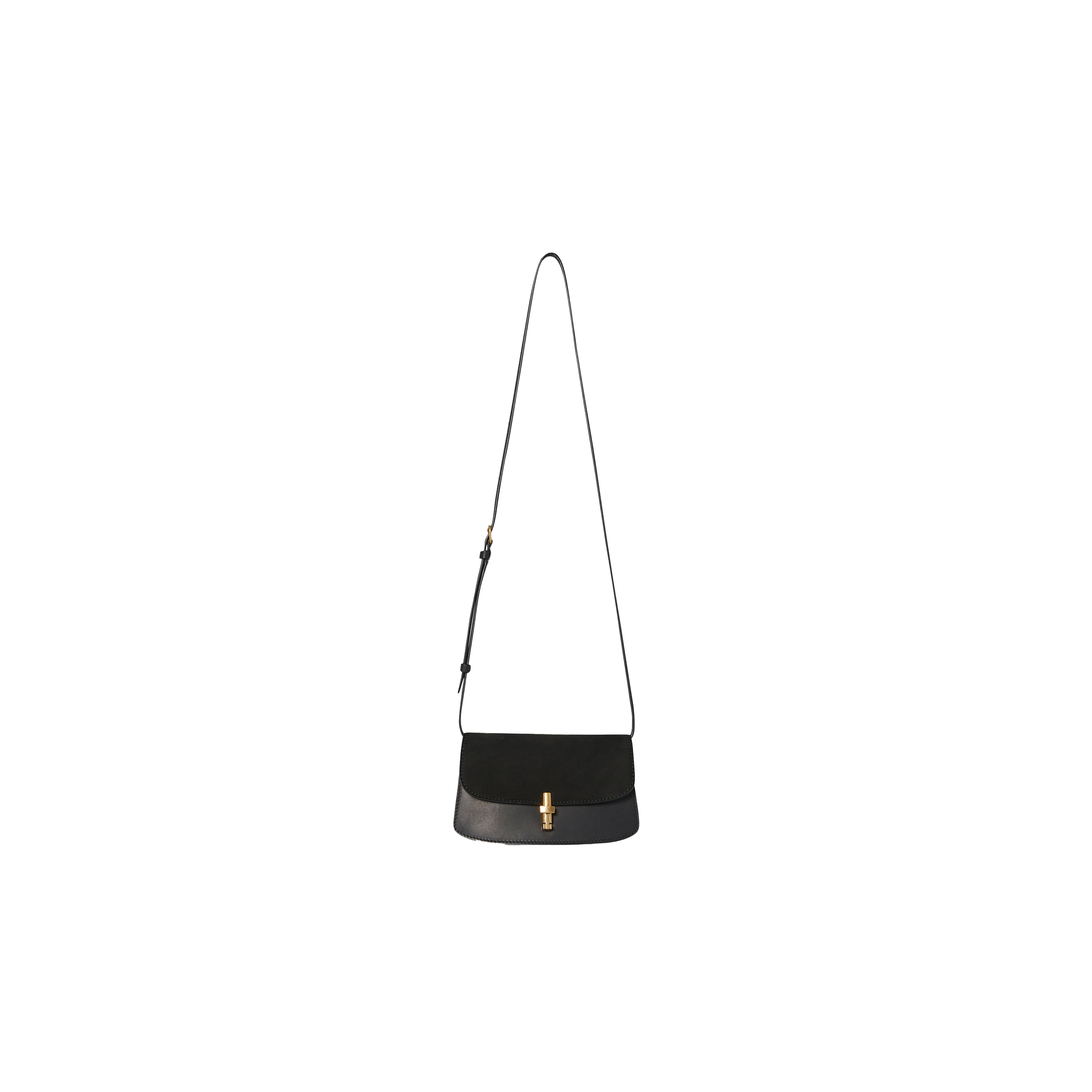 T*e R*w sofia bag in leather black w1569l57l87bag (19*10*5cm)