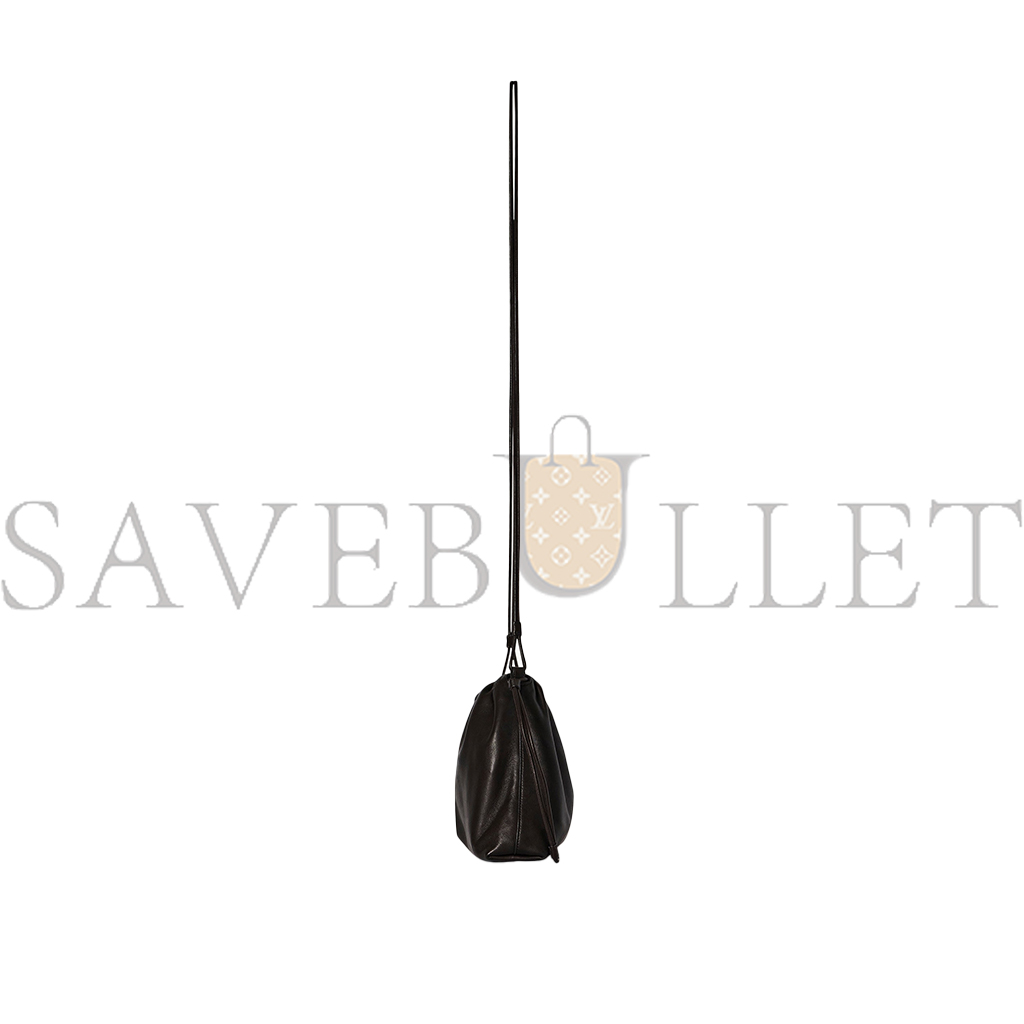 T*e R*w angy bag in leather dark brown w1620l108dbas (30*21*7cm)