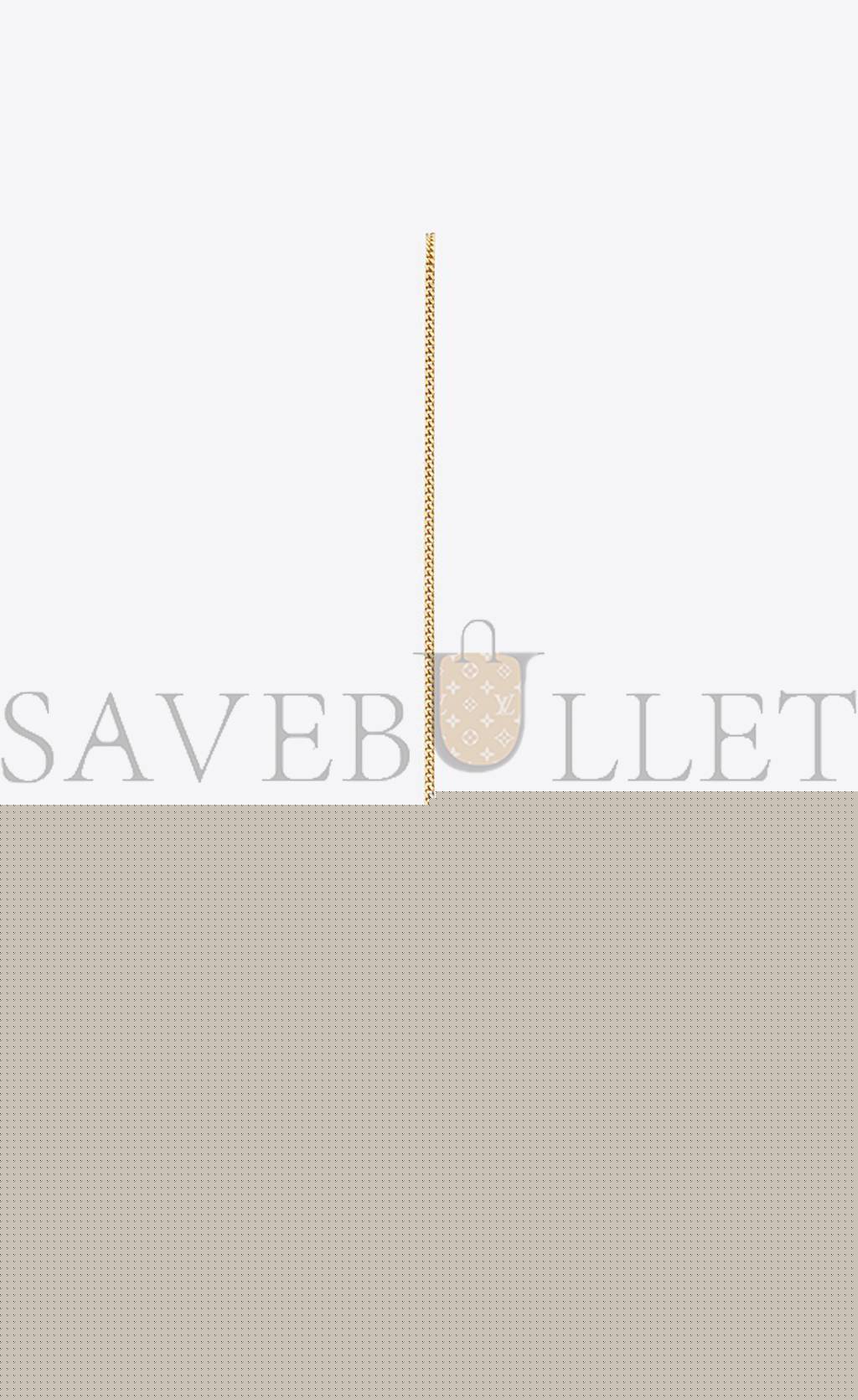 Y*L kate medium chain bag with tassel in crocodile-embossed shiny leather 354119dnd0j9207 (24*14.5*5.5cm)