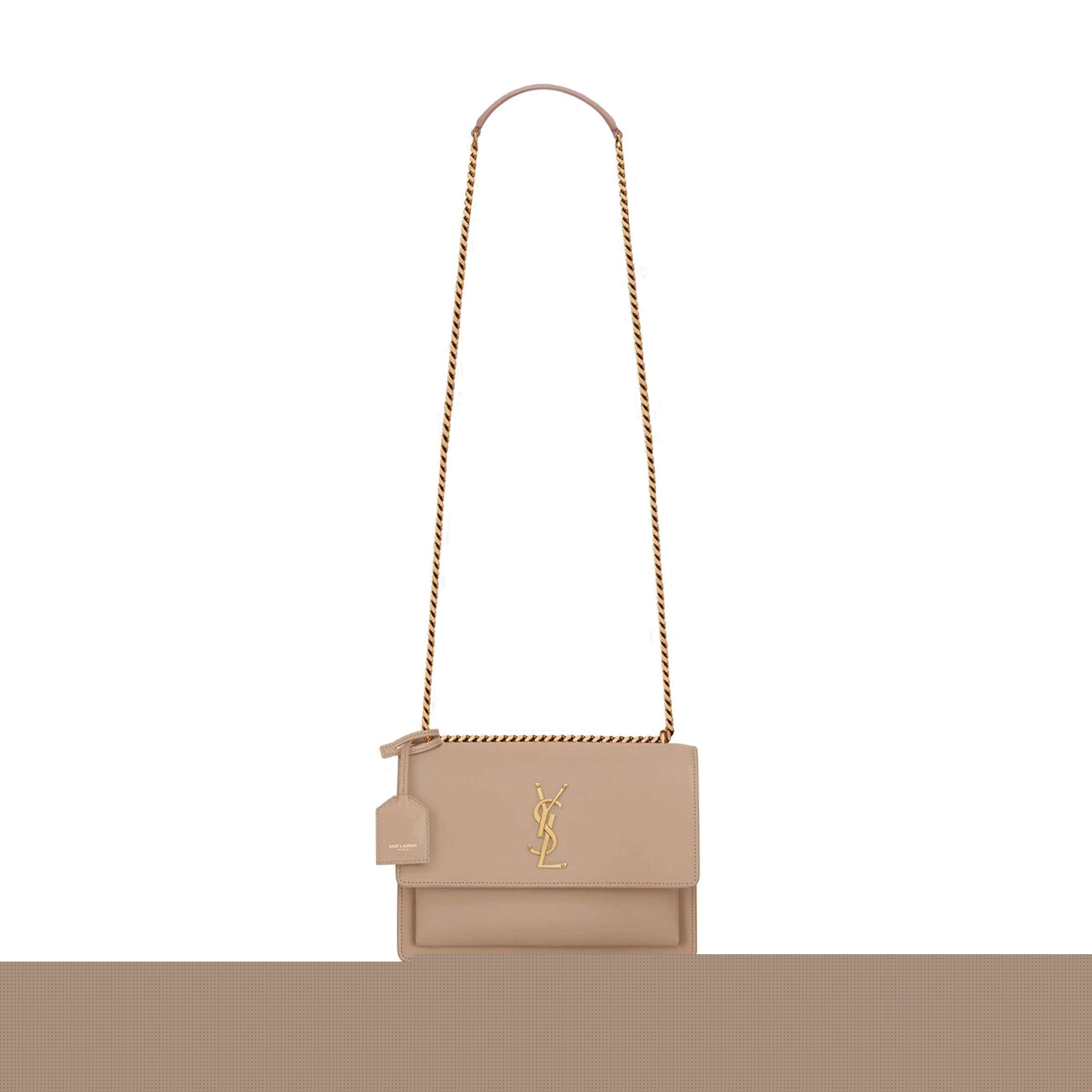 Y*L sunset medium chain bag in smooth leather 442906d420w2721 (22*16*6.5cm)