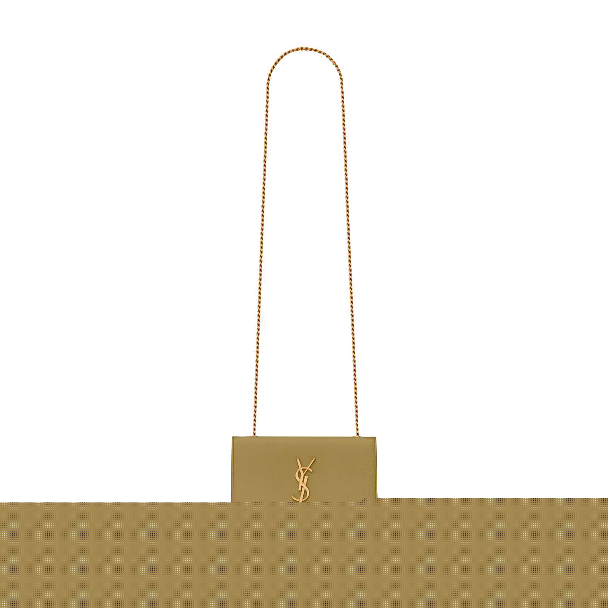 Y*L kate small chain bag in grain de poudre embossed leather 469390bow0w3321 (20*12.5*5cm)